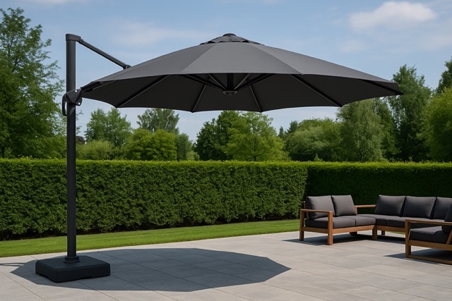 parasol do ogrodu Średni