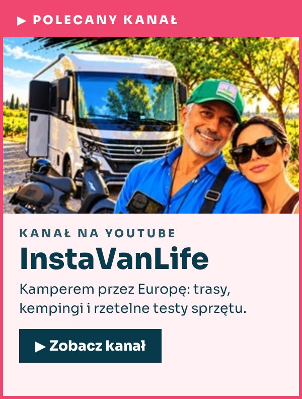 InstaVanLife – kanał o podróżach kamperem na YouTube